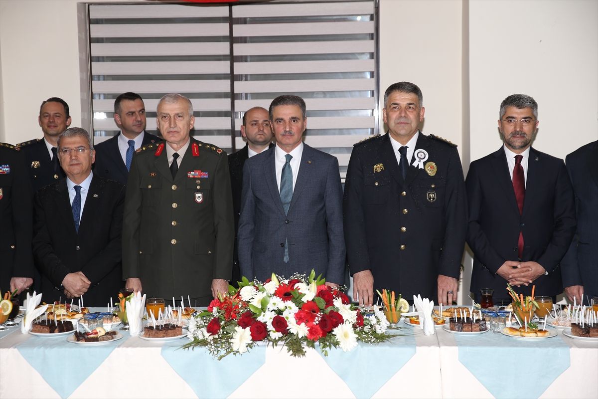 Erzurum, Ağrı ve Ardahan'da Polis Haftası dolayısıyla resepsiyon düzenlendi