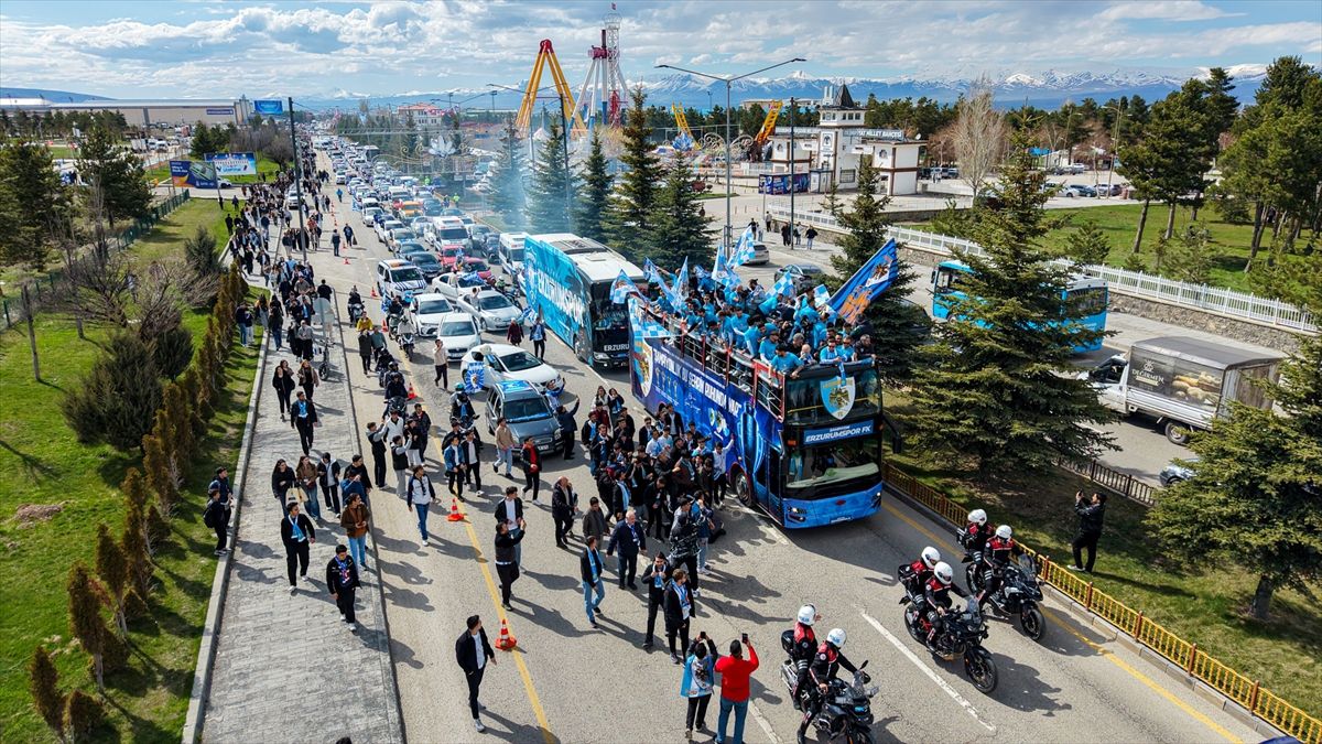 Erzurumspor şampiyonluk turu attı