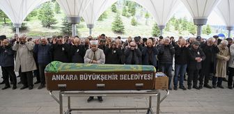 Eski AA Genel Müdürü Baytur'un vefat eden eşi Ankara'da son yolculuğuna uğurlandı
