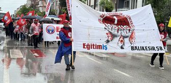 Eskişehir, Balıkesir, Kütahya ve Çanakkale'de 1 Mayıs Emek ve Dayanışma Günü kutlandı