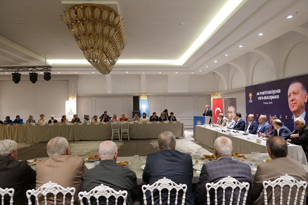 Eskişehir'de 'AK Parti Vefa Buluşması' programı düzenlendi