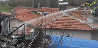 Eskişehir'de bir evde çıkan yangın söndürüldü