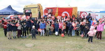 Eskişehir'de çocuklar uçurtma şenliğinde buluştu