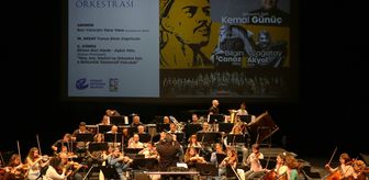 Eskişehir'de ney ve arp eşliğinde 'Yunus Emre' temalı senfonik eserin dünya prömiyeri yapıldı