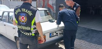 Eskişehir'de otomobiliyle drift yapan sürücüye 340 bin lira ceza uygulandı