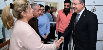 Eskişehir Valisi Yılmaz, depremzede aileyi ziyaret etti