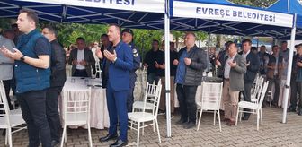 Evreşe Belediyesi yağmur ve şükür duası programı düzenledi