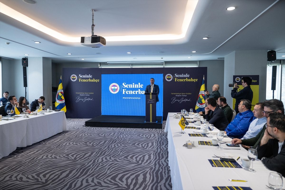 Fenerbahçe Kulübü başkan adayı Barış Göktürk, basın mensuplarıyla bir araya geldi Açıklaması