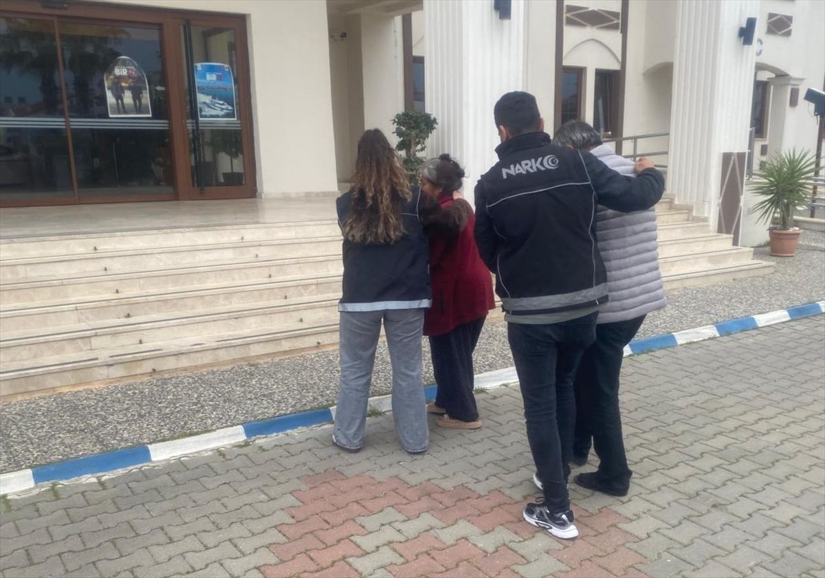 Fethiye'de uyuşturucu ticareti yaptıkları iddiasıyla 2 kişi tutuklandı