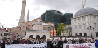 Filistin'e Destek Platformu, İsrail'in Küresel Sumud Filosu'na saldırısını protesto etti