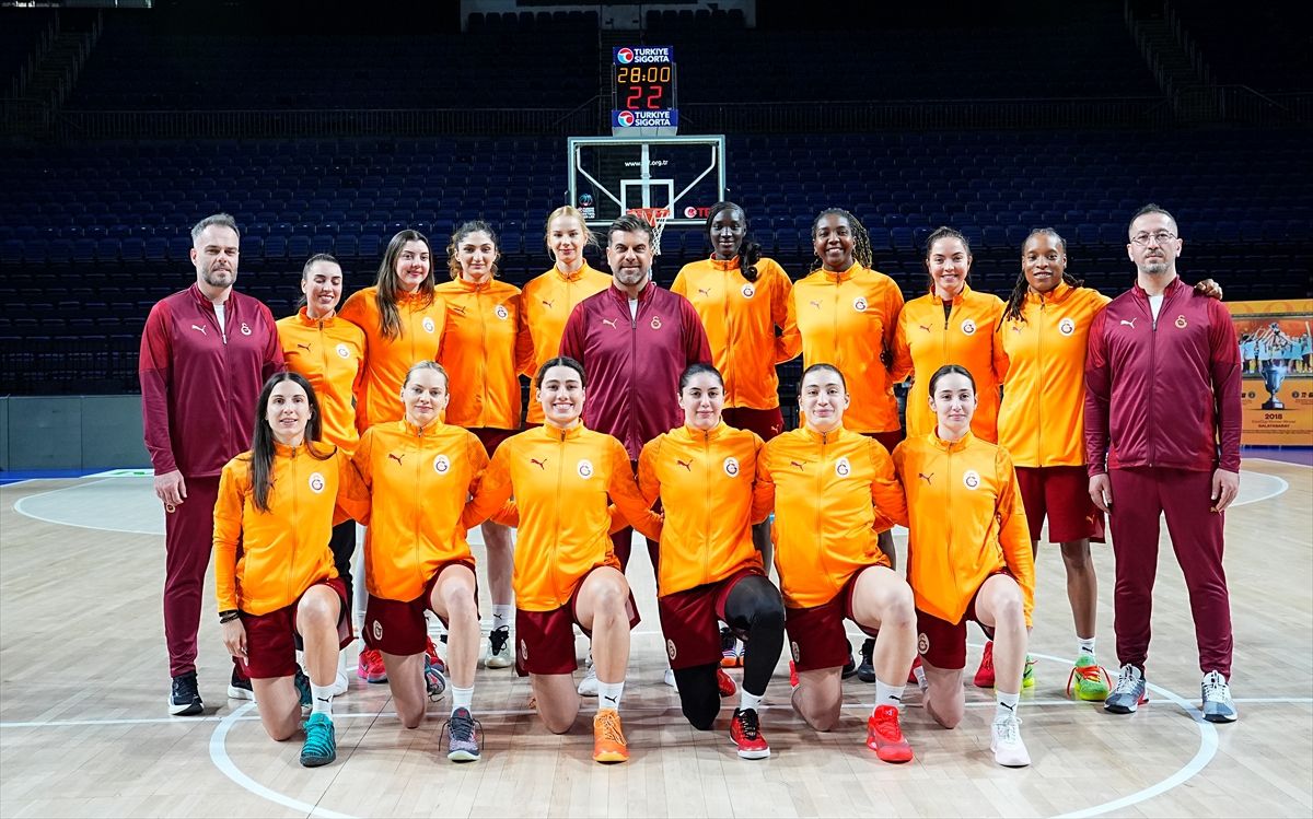 Galatasaray Çağdaş Faktoring, Avrupa Ligi 6'lı Final öncesi medya günü yaptı