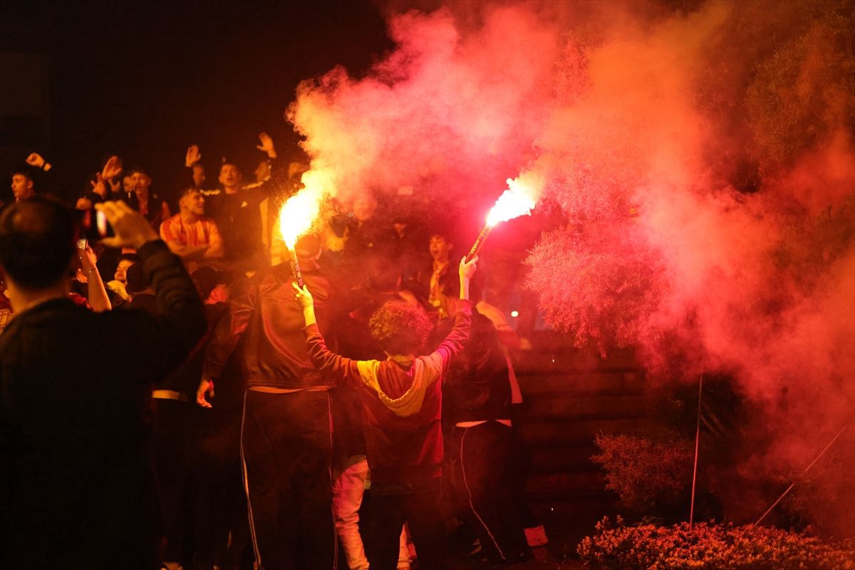 Galatasaray'ın şampiyonluk kutlamaları