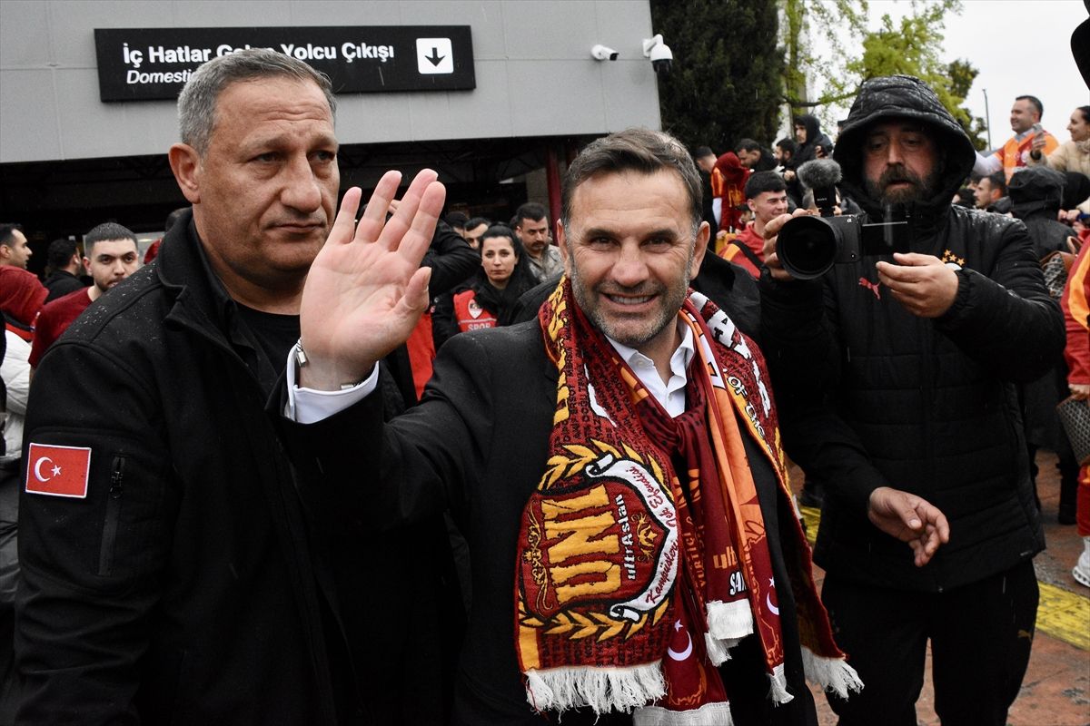 Galatasaray kafilesi, Samsun'a geldi