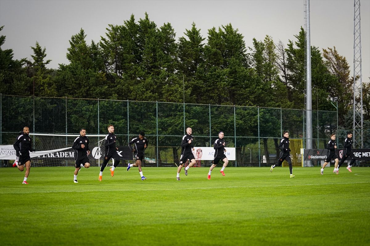 Gaziantep FK, Beşiktaş maçının hazırlıklarına başladı