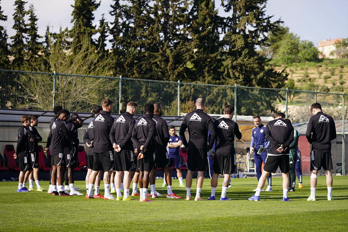Gaziantep FK, Beşiktaş maçının hazırlıklarına devam etti