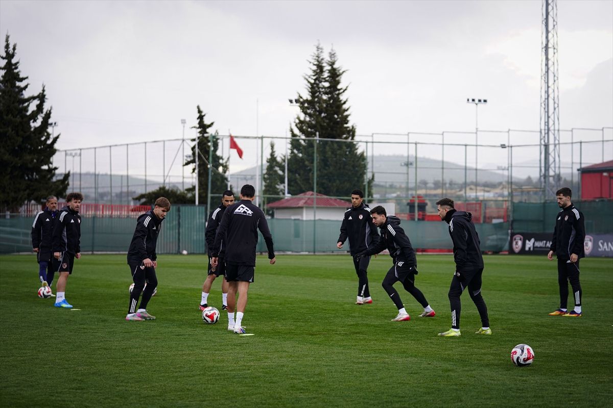 Gaziantep FK, Kayserispor maçının hazırlıklarını tamamladı