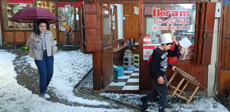 Gaziantep'te dolu hayatı olumsuz etkiledi