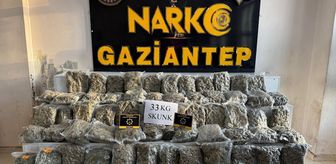 Gaziantep'te düzenlenen uyuşturucu operasyonunda 1 zanlı tutuklandı