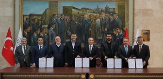 Gaziantep'te Hacı Mahmut Saruhan Camisi'nin yapımı için protokol imzalandı