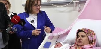 Gaziantep'te tüp bebek desteği projesinin ilk bebeği dünyaya geldi