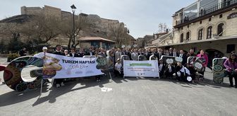 Gaziantep'te Turizm Haftası kapsamında yürüyüş düzenlendi