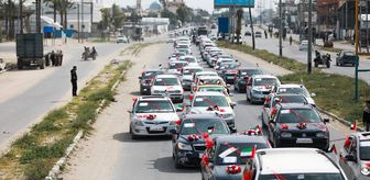 Gazze'de 150 çift, toplu nikahla dünya evine girdi