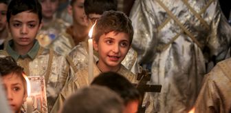 Gazze'deki Doğu Hristiyanları yıkımın gölgesinde ilk Paskalya'yı kutladı