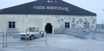 'Gazze Mektupları Deneyim Sergisi' 2 Haziran'a kadar ziyaretçilerini ağırlayacak