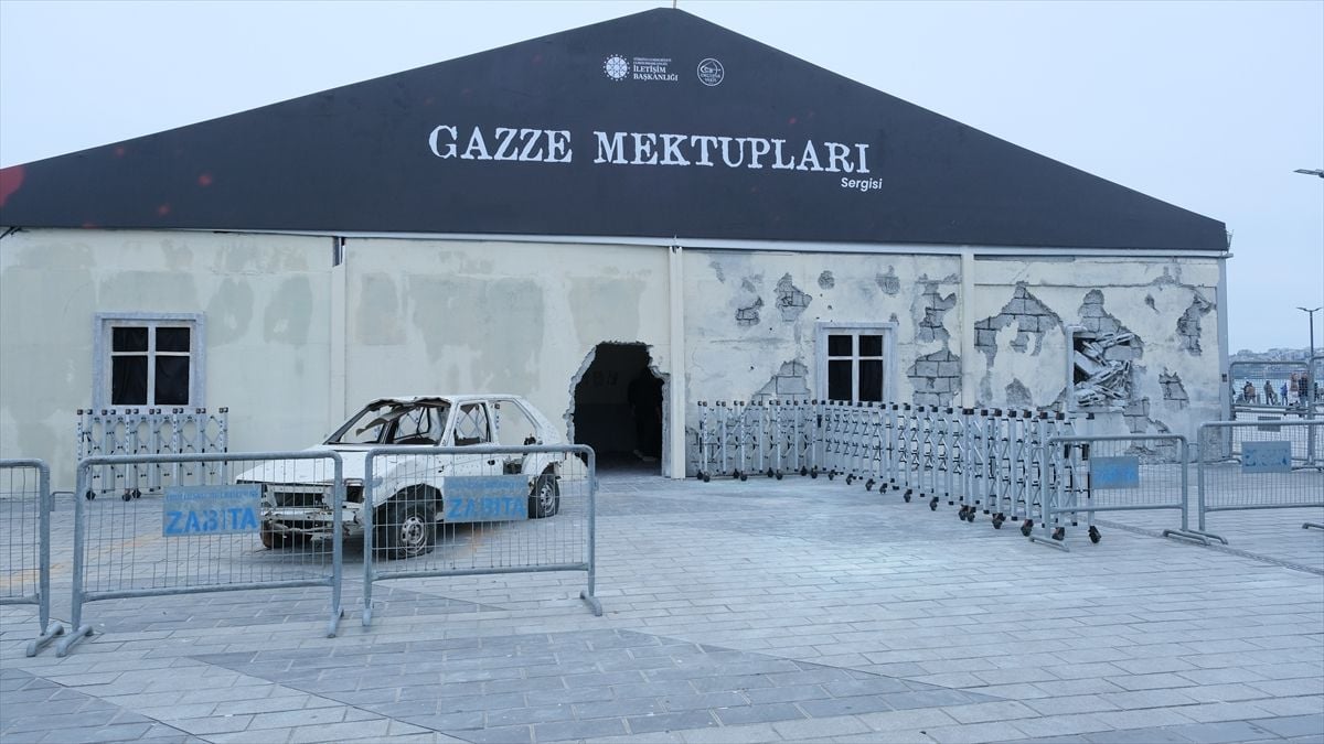 'Gazze Mektupları Deneyim Sergisi' 2 Haziran'a kadar ziyaretçilerini ağırlayacak