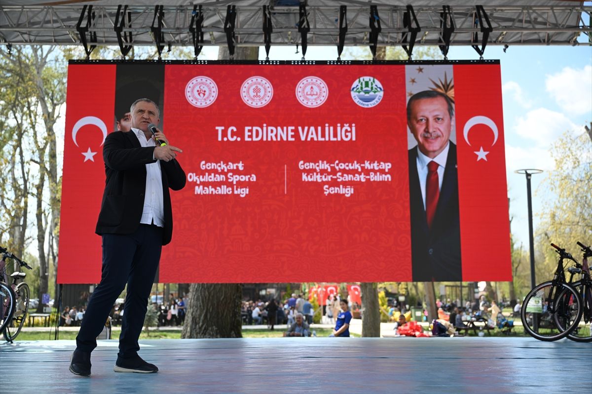 Gençlik ve Spor Bakanı Bak, Edirne'de konuştu Açıklaması