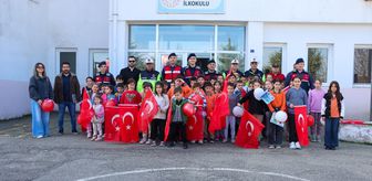 Gerze'de öğrencilere trafik güvenliği eğitimi verildi