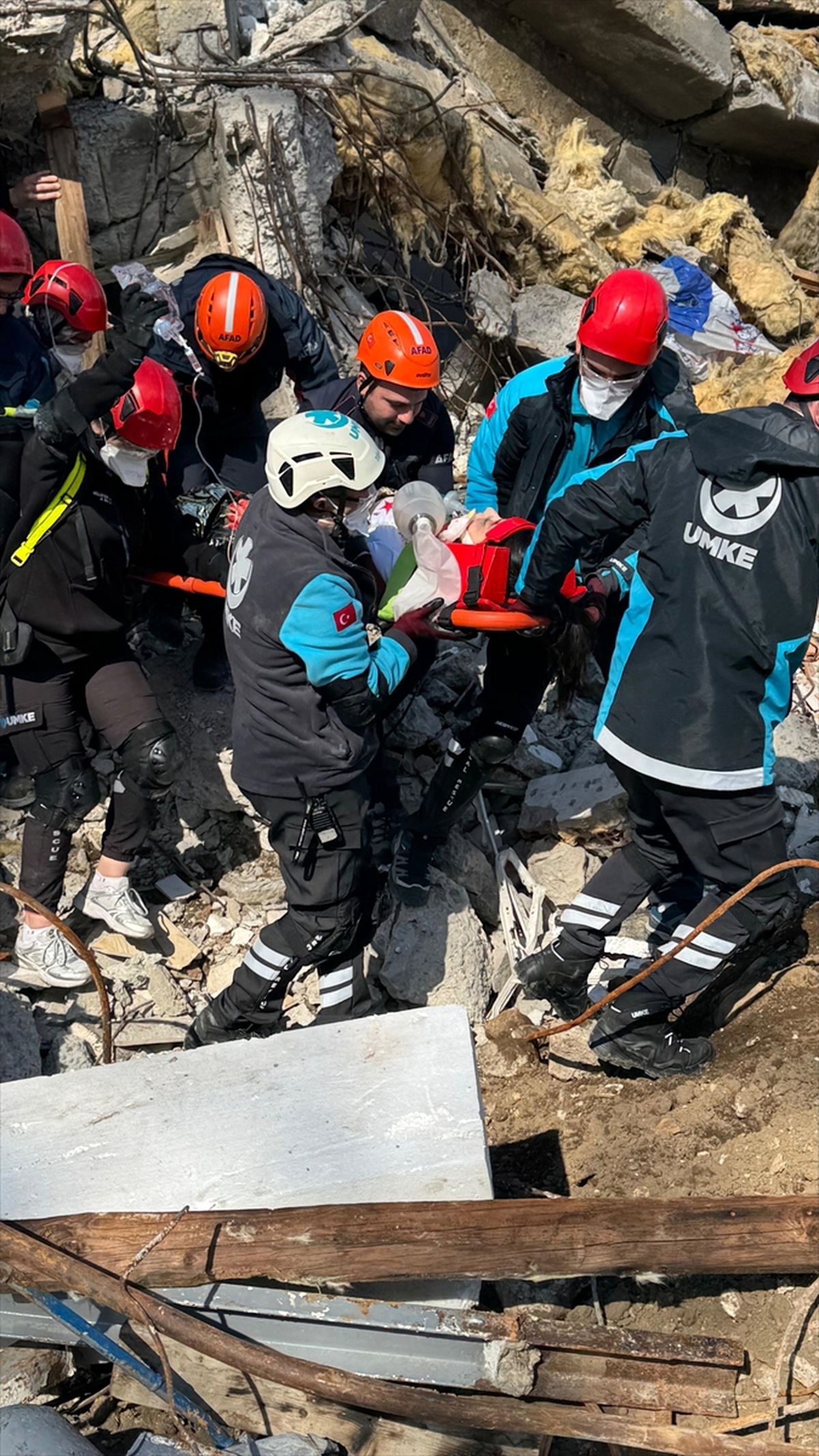 Giresun'da göçük tatbikatı yapıldı