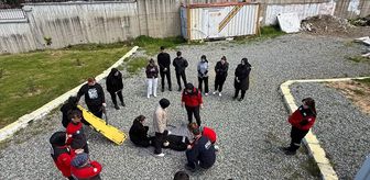 Giresun Üniversitesi'nde afete hazırlık eğitimi düzenlendi