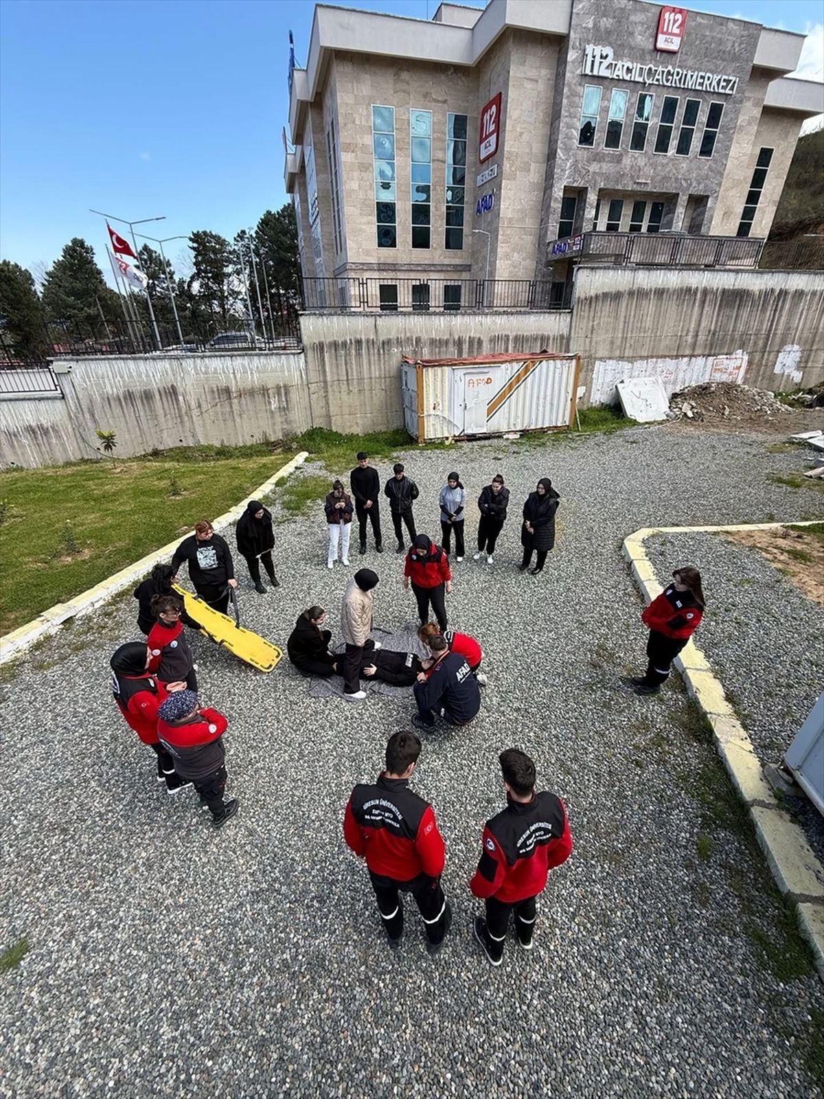 Giresun Üniversitesi'nde afete hazırlık eğitimi düzenlendi