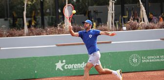 Grand slam şampiyonu Ivan Dodig, Antalya'da gençlerle buluştu