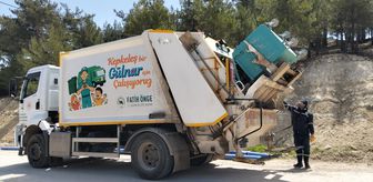 Gülnar ilçesinde çöp konteynerleri yenilendi