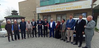Gülşehir Devlet Hastanesine araç ve yatak bağışı
