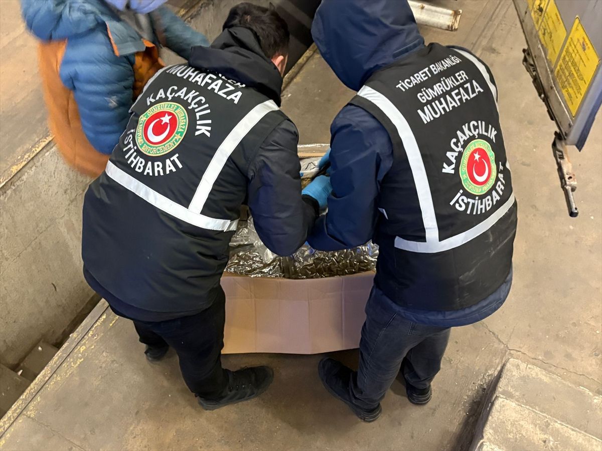 Gümrükler Muhafaza ekipleri son bir haftada toplam 659 kilogram uyuşturucu ele geçirdi