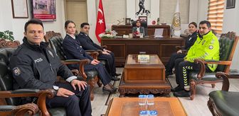 Gümüşhacıköy'de Polis Haftası ziyareti