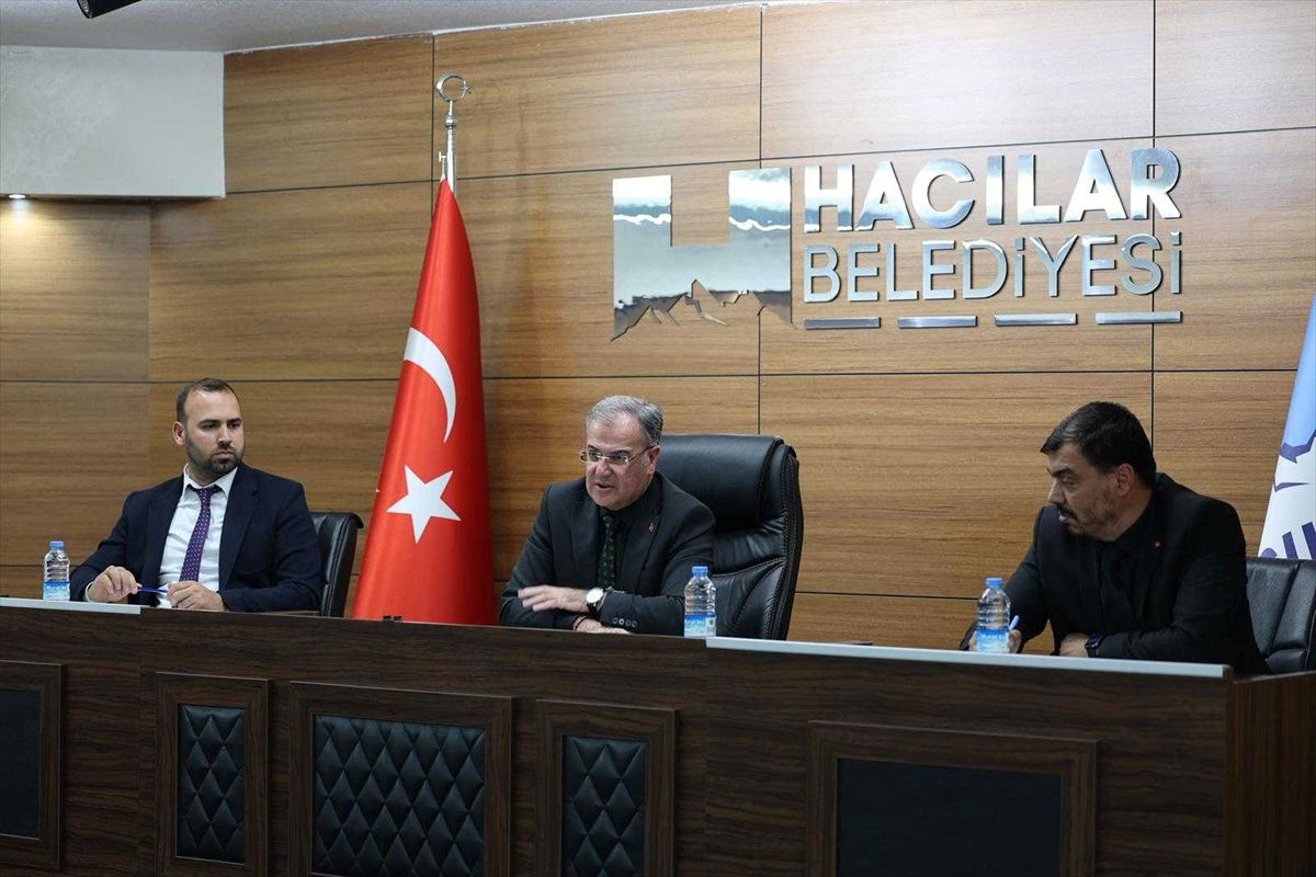 Hacılar Belediyesi mayıs ayı meclis toplantısı yapıldı
