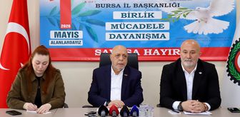 HAK-İŞ Genel Başkanı Arslan Bursa'da konuştu Açıklaması