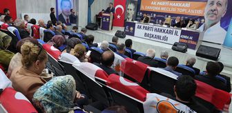 Hakkari'de AK Parti İl Danışma Meclisi Toplantısı yapıldı