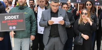 Hakkari'de Sağlık-Sen üyelerinden psikoloğa yönelik bıçaklı saldırıya kınama