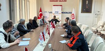 Hakkari'de 'Taşkın Riskine Karşı Bilgilendirme Toplantısı' yapıldı