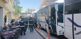 Halfeti Belediyesine yönelik operasyonda gözaltına alınan 46 şüpheli adliyede