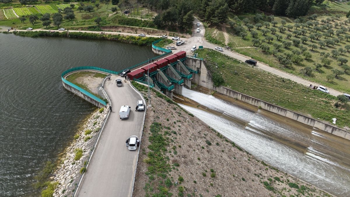 Hatay'da kritik seviyeleri gören barajlardaki doluluk oranı yağışlarla arttı