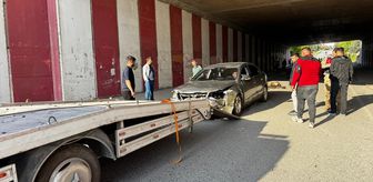Hatay'da otomobilin çarptığı 17 koyun telef oldu