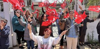 Hatay'da özel gereksinimli öğrenciler 'sahte ihbarla' polise sürpriz kutlama yaptı