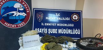 Hatay'da uyuşturucu operasyonunda 1 şüpheli yakalandı