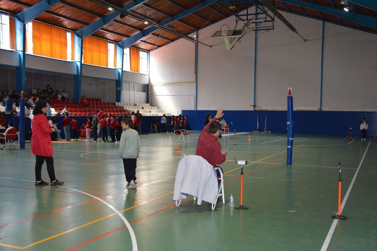 Havza'da 399 öğrenci sportif yetenek taramasından geçirildi